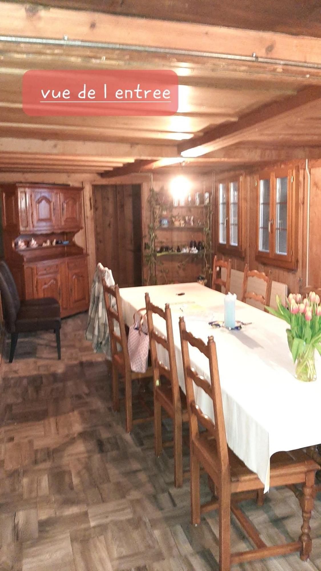 Bed and Breakfast Chez Astrid à Treyvaux Extérieur photo